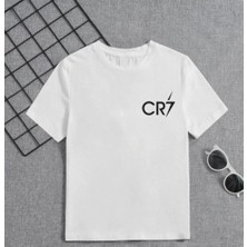 Indispensablely Erkek Çocuk Baskili T-Shi̇rt - Beyaz