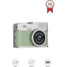 Torima Dijital Fotoğraf Makineleri Video Kamera Mini Anahtarlık 1080P CMR35 Yeşil
