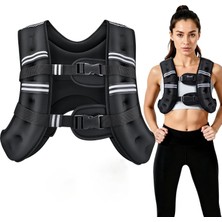 Fitness Ağırlık Yeleği 5 kg Ağırlıklı Yelek Koşu Ağırlık Yeleği Antreman Yeleği Agirlik Yelegi