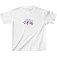 Indispensablely Uni̇sex Çocuk Baskili T-Shi̇rt - Beyaz