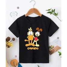 Indispensablely Çocuk Uni̇sex Baskili T-Shi̇rt - Si̇yah