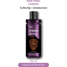 Vasso  Hassas Saç Derisi Için Rahatlatıcı Saç Toniği - Tribes Canopa Hair Tonic 260 ml 8699216349083