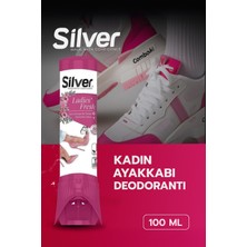 Silver Kadın Ayakkabı Deodorantı Koku Giderici Önleyici 100 ml Ladies Fresh