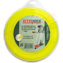 Normadia Rtr Misina 3 mm 56 Mt, Dayanıklı ve Çok Amaçlı Kullanım Için Ideal