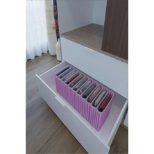 Indispensablely 11 Bölmeli Dolap ve Çekmece Içi Düzenleyici Akordiyon Organizer M-00500 (6 Adet)