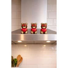 Printlab3D PRİNTLAB3D-KALPLİ Ayıcık 3 Adet