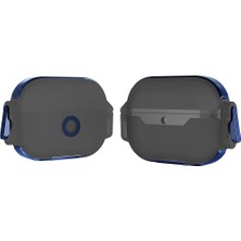 Airpods Uyumlu Gzst Airbag 34 Darbelere Karşı Dayanıklı Kılıf-Mavi