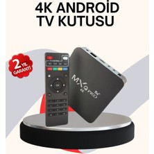 Indispensablely 4K Android Tv Box – Akıllı Medya Oynatıcı, 2gb Ram, 16GB Hafıza, Wi-Fi Destekli