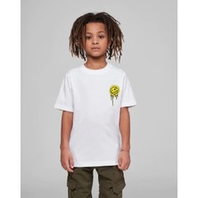 Indispensablely Çocuk Uni̇sex Baskili T-Shi̇rt - Beyaz