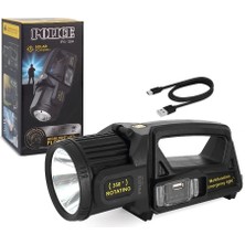 Indispensablely Police PS-384 Şarjlı Güneş Enerjili Spot Fener