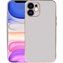 iPhone 11 Kılıf Gzst Viyana Kapak-Gümüş