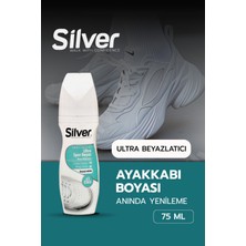 Silver Ultra Beyaz Spor Bez ve Kumaş Ayakkabı Boyası 75 ml Güçlendirilmiş Etkili Yenileme