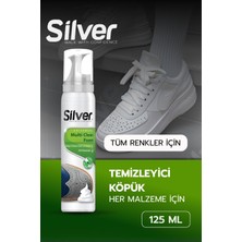 Silver Spor Ayakkabı Deri ve Kumaş Temizleme Köpüğü 125 ML