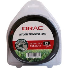 Normadia 3.50 mm 36 M Siyah Tırpan Misinası, Dayanıklı ve Yüksek Performans