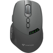 Venture VTM01 Dual Mode 7d 2000DPI Şarjlı Kablosuz Mouse