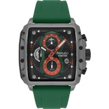 Ferrucci Fonksiyonları Aktif Takvimli Silikon Kordon 2 Yıl Garantili Erkek Kol Saati