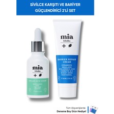 Mia Klinika Cilt Bariyerini Güçlendiren Sivilce Ve Kızarıklık ve Hassasiyet Karşıtı İkili Bakım Seti