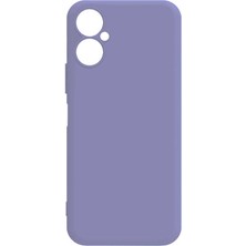 Giz Story Tecno Camon 19 Neo Kılıf Gzst Biye Silikon-Lila