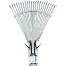 Normadia Ayarlı Metal Çim Tırmığı, Güçlü ve Dayanıklı Bahçe Aracı