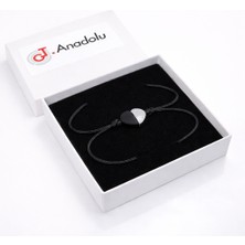 GTD Sevgililer Günü Hediyesi Ruh Eşi Mıknatıslı Çift Bilekliği - 2'li Set Magnetli Sevgili Bilekliği