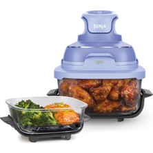 Ninja Crıspi 4-In-1 Taşınabilir Cam Hazneli Pişirme Sistemi - Frosted Lila