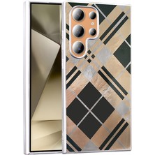 Giz Story Galaxy S23 Ultra Kılıf Desenli Gzst Mep Kapak - Geometrik