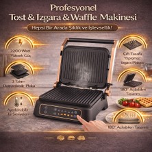 Yasomi FS-100CG Profesyonel Tost Izgara ve Waffle Makinesi