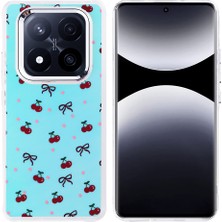 Giz Story Redmi Note 14 Pro Plus Kılıf Airbag Tasarımlı Gzst Hadra Kapak - Kiraz