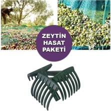 Normadia Zeytin Hasat Paketi: 4x6 Zeytin Sergisi, 10 Zeytin Tırmığı ve Toplama Ekipmanları