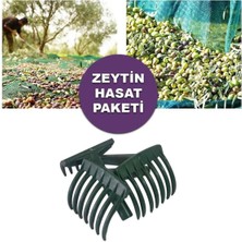 Normadia Zeytin Hasat Seti 4x6, 3 Zeytin Tırmığı ve Toplama Ekipmanları