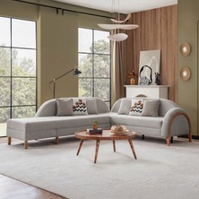 Cavissa Home Living Cavis Bohem Coco Yataklı Sandıklı Köşe Koltuk Takımı