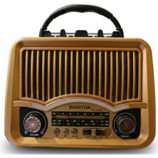 Everton RT-772  Bluetooth Usb-Micro Sd Nostaljik Radyo