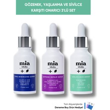 Mia Klinika Leke Ve Cilt Kusurlarını Önlemeye Yardımcı Yaşlanma Karşıtı Onarıcı Serum Seti