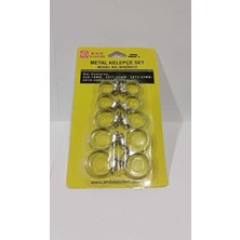 Normadia Paslanmaz Metal Kelepçe Seti, Güçlü ve Dayanıklı Bağlantı Aracı