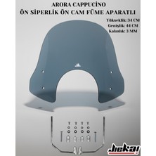 Jiekai Arora Cappucino Füme Ön Siperlik Ön Cam Alttan Aparatlı