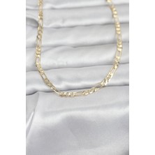 Prativas 14K Gold Renk Kuşgözü Zincir Model 60cm Kadın Kolye - PRT3500EB10288