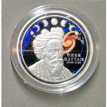 Urlanumis Islam Alimleri Serisi No. 2 Ömer Hayyam 2023 Hatıra Parası Gümüş *sertifikalı