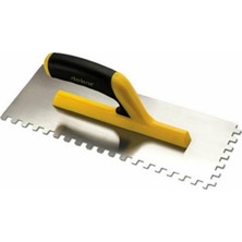 Normadia 128 Seramik Malası 30 Cm, 8x8 Diş Yay Çeliği, Açık Plastik Saplı