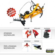 Kadıoğlu Eko Duyarga Taşıyıcı + Çapa Bıçağı + 4'lü Diskaro + Kapama