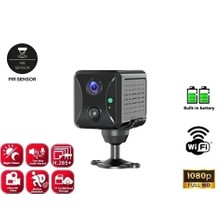 Indispensablely Mini Pır Sensörlü Algılamalı Sesli Konuşmalı 1080P Hd Wifi Kamera