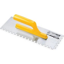 Normadia Seramik Malası Plastik Saplı 8x8 Diş 30 Cm, Güçlü ve Dayanıklı El Aleti