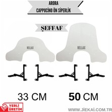 Jiekai Rellax Kısa Arora Cappucino 50 / 125 2019-2023 Uyumlu Cam