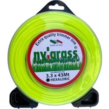 Normadia 3.3mm Sarı Misina 43M, Dayanıklı ve Esnek Balıkçılık Malzemesi