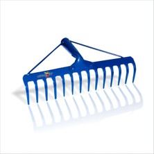 Normadia Hafif 900G 14 Diş Çelik Profesyonel Bahçe ve Tarla Tırmık Tırmığı