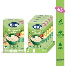 Hero Baby Sütlü 8 Tahıllı Meyveli 200g x4