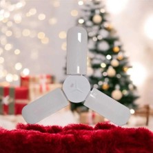 Asami Duylu 3+1 Pervane LED Ampul 6500 K LED Beyaz Işık 50 Watt A+ 5000 Lümen 220-240 V Ac