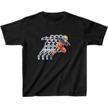 Indispensablely Çocuk Uni̇sex Baskili T-Shi̇rt - Si̇yah