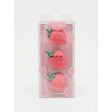 New Well Makyaj Süngeri 3 Lü Meyve Modelli Makyaj