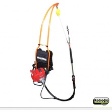 Kadıoğlu Hmx Kawasaki TJ53E Motorlu Amortisörlü Dal Silkeleme Makinesi (Ot Biçme Aparatlı)