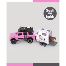 Let's Be Child Sesli ve Işıklı Pikap At Karavanı